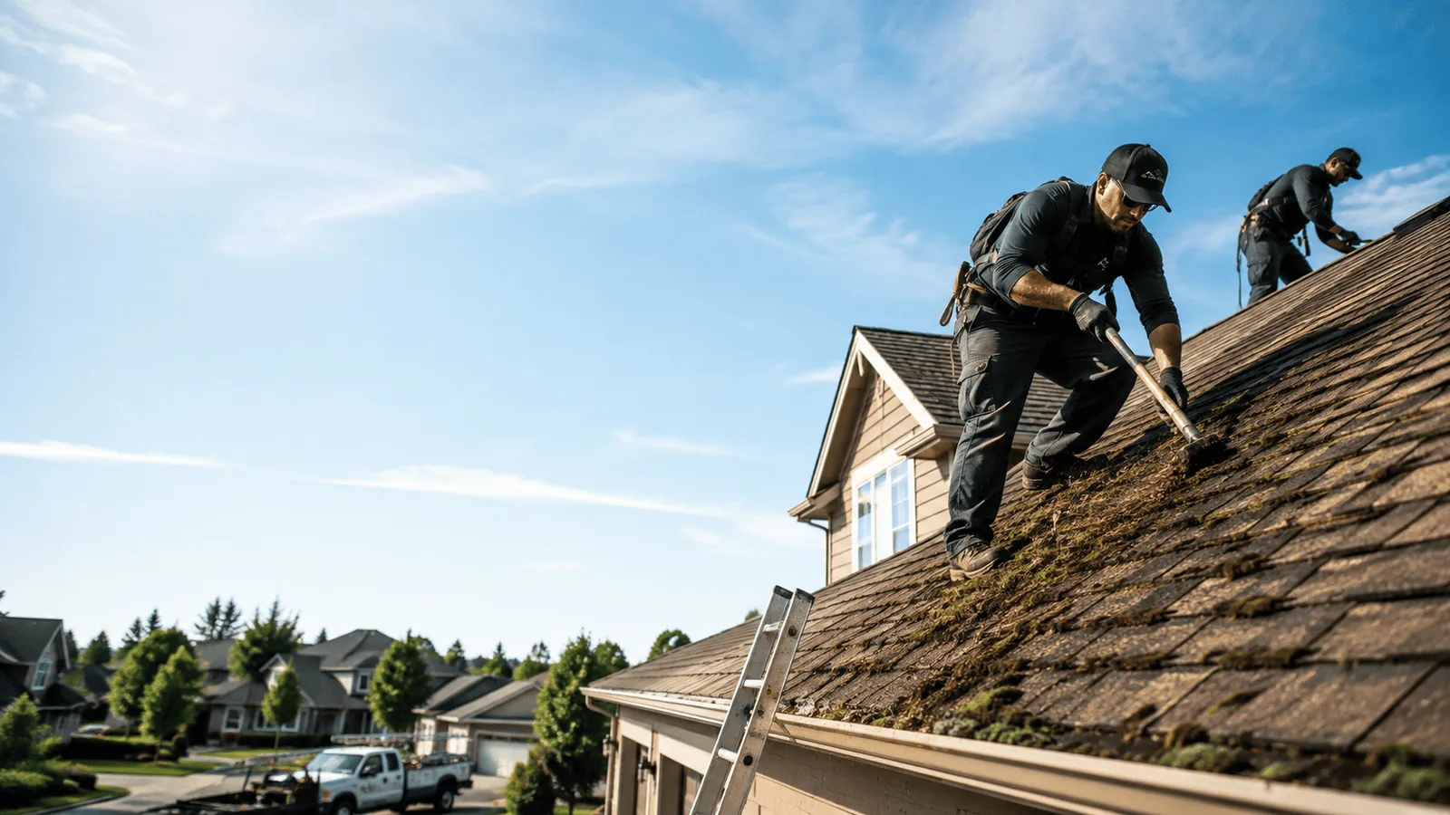 Roof Moss Removal in Plainfield, MA near me
